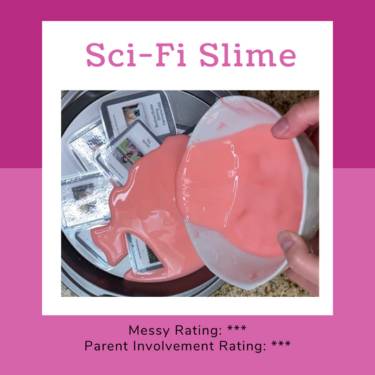 Sensory Recipe Card ~ Sci-Fi Slime
