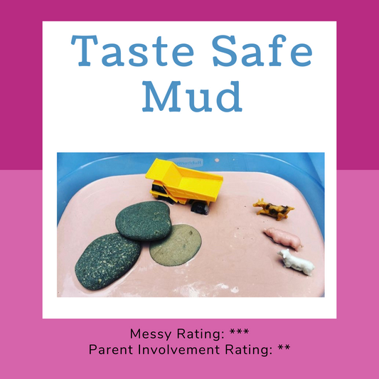 Sensory Recipe Card ~ Taste Safe Mud