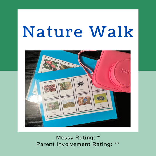 Nature Walk ~ Eye Spy Board