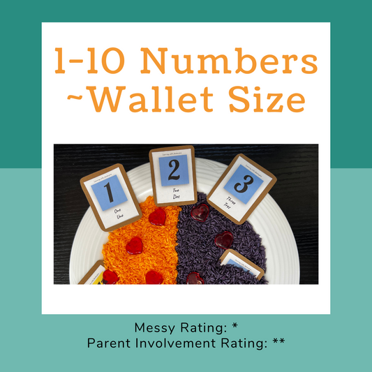 {Wallet} Flashcards ~ Numbers 1-10
