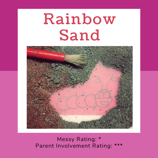 Sensory Recipe Card ~ Rainbow Sand