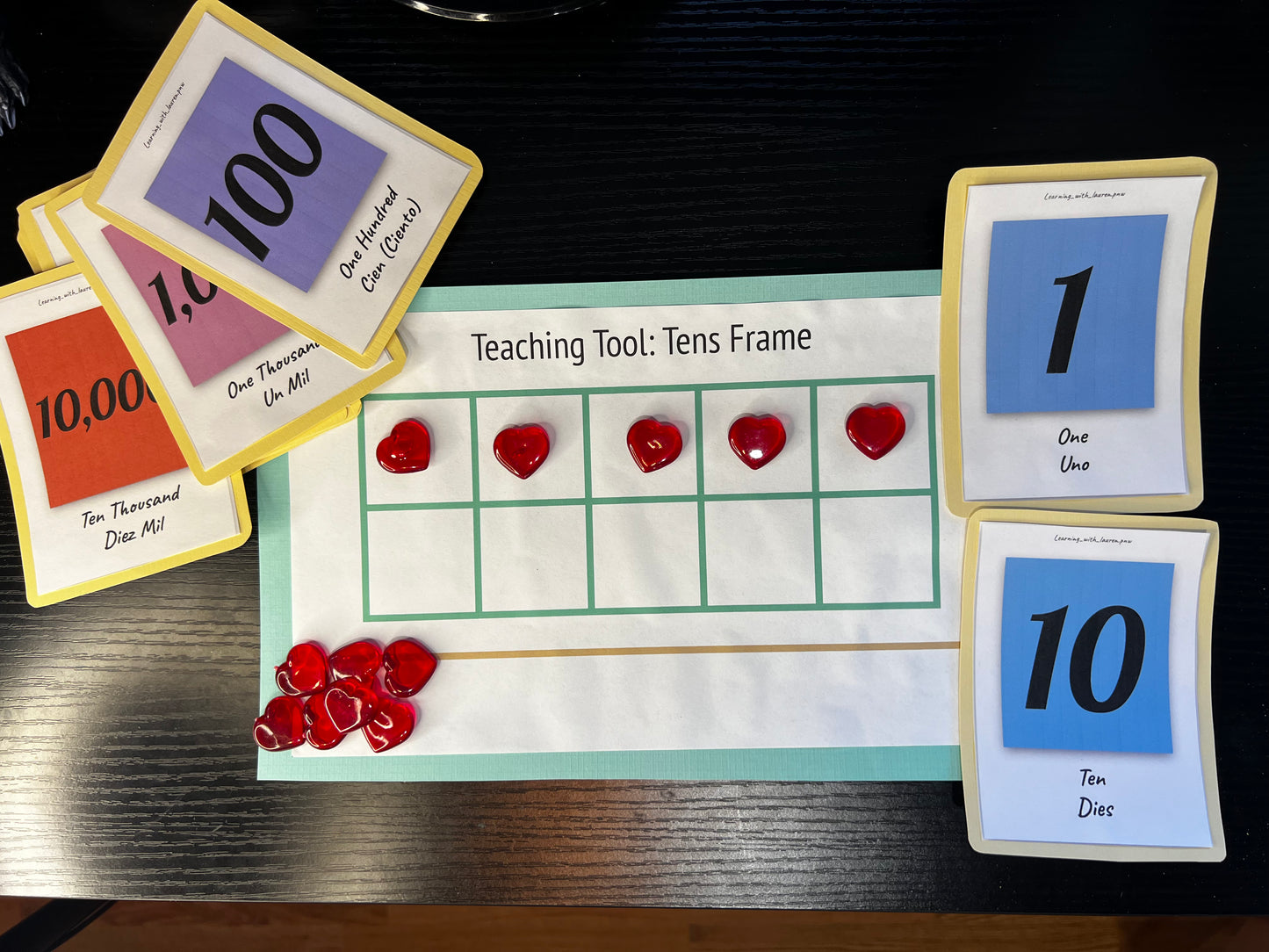 Teaching Tool ~ Tens Frame
